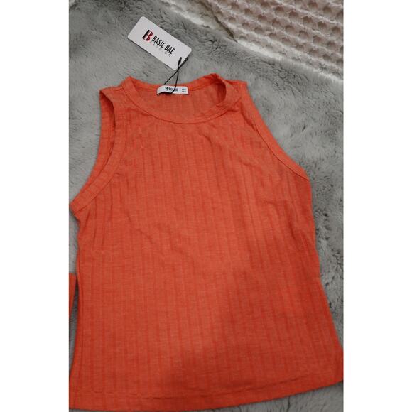 RIBBED TANK AND WIDE LEG PANTS SET Fit: True to size with tons of stretch - Picture 4 of 8